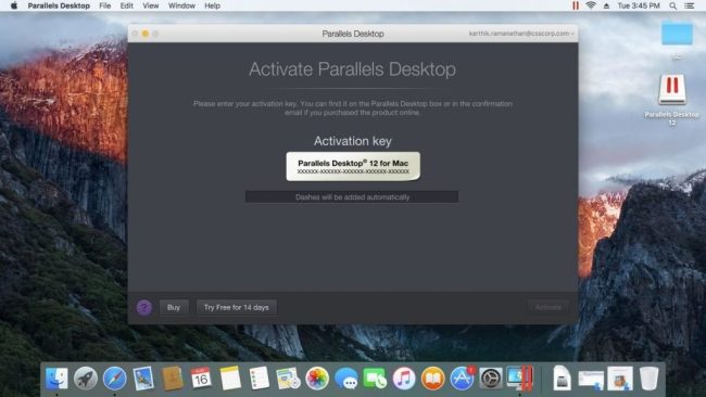 Parallels Desktop 20.2.2 Crackeado + Activation Key Free Screenshot