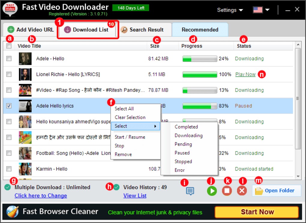 Fast Video Downloader 4.0.0.49 Crack + Registration Key Versão completa