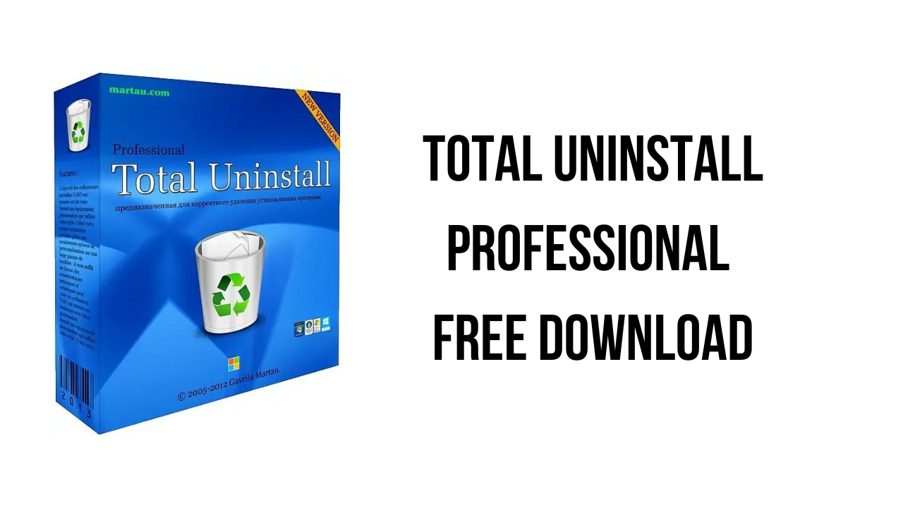 Total Uninstall Professional 7.5 Crack With License Key Portable