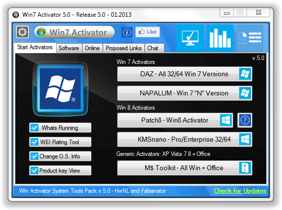Windows 7 Activator 2.2.2 Crack + Product Key Mais Recente