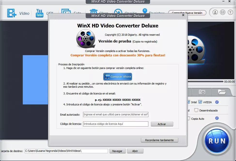 WinX HD Video Converter Deluxe 5.18.1 Crack + Serial Key