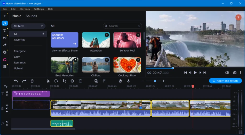 Movavi Video Editor 24.4.4 Crackeado + Activation Key Para Pc Screenshot