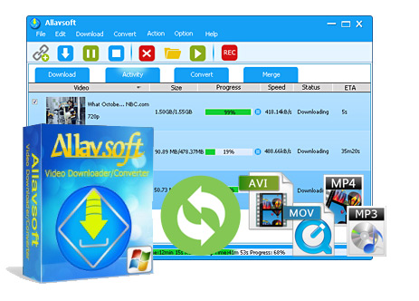 Allavsoft 3.27.2 Crackeado + License Key Português 2024 Screenshot