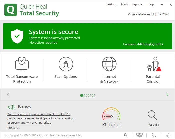 Quick Heal Total Security Crackeado