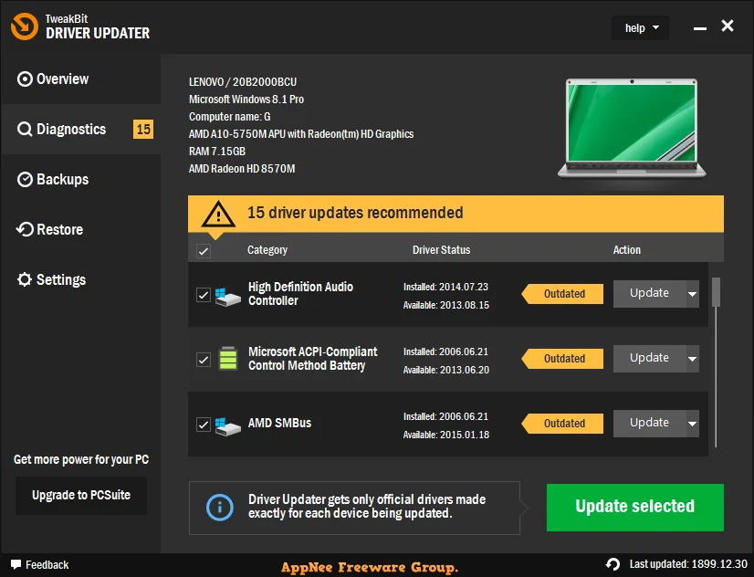 TweakBit Driver Updater