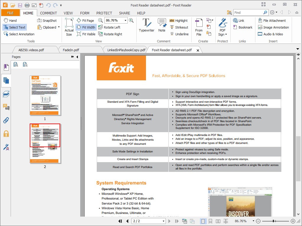 Foxit PDF Reader Download Português 